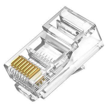 Конектор RJ-45 (8Р8С) для кабелю категорії 5Е 105029 фото