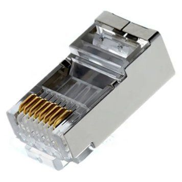 Конектор екранований RJ-45 (8Р8С) для кабелю категорії 5Е 105031 фото