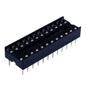 DIP-панелька SCS-24, 24 контакти, вузька 80007 фото