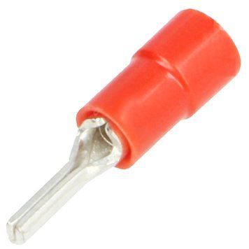 PIN-1.25 AF Клема тип &laquo;I&raquo; 1.9 мм, дріт 0.5-1.0 мм2, ізольована за 100 шт 35020 фото